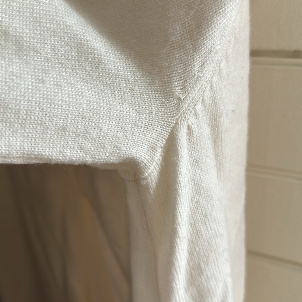 Soft Surrounding Split Back Sweater In Cream - image 3